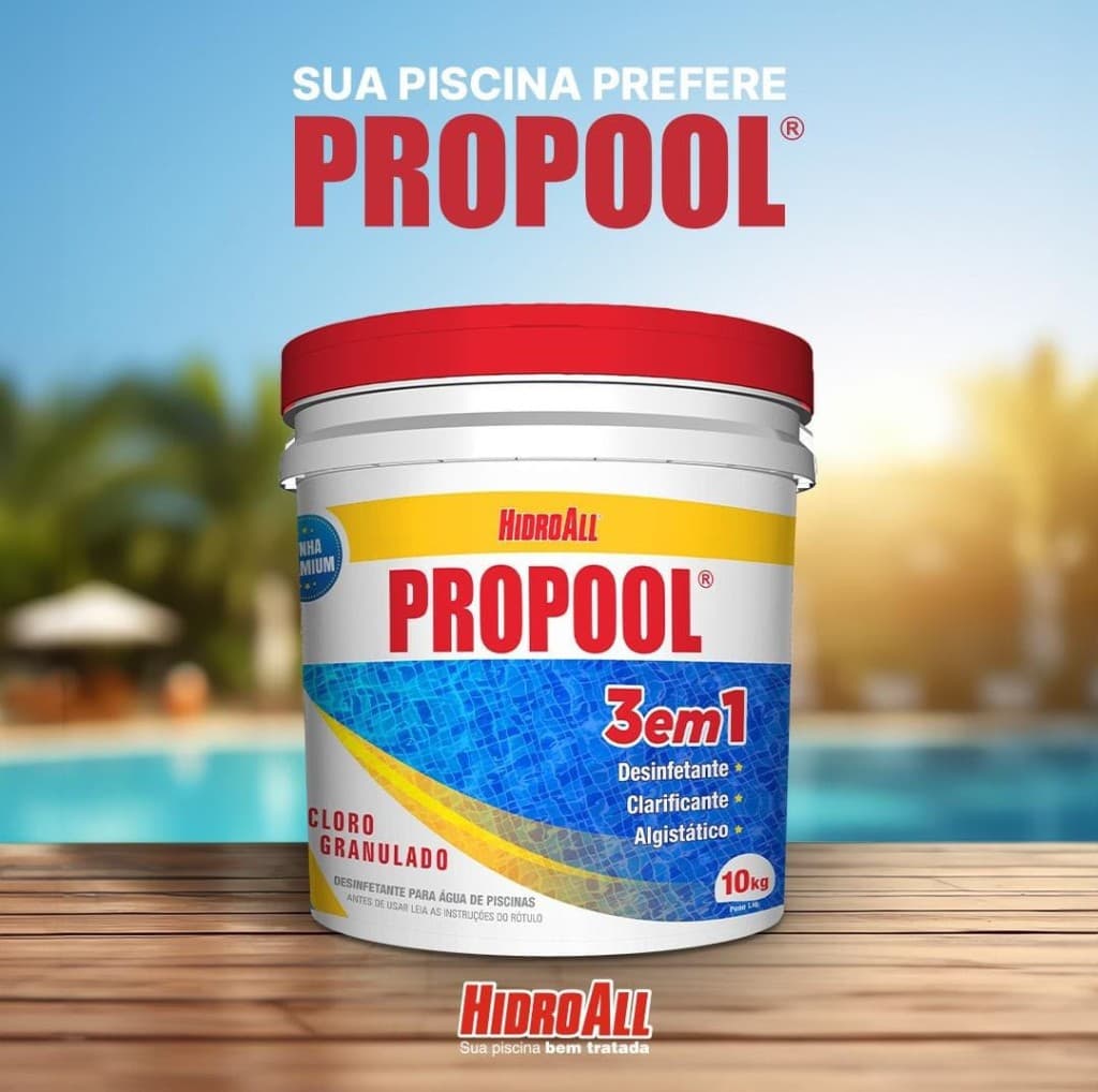 Hidroall Propool 3 em 1